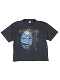 Vorderseite eines schwarzen Iron Maiden Vintage Band-Shirts zum Album „Fear of the Dark“ (1992) mit dem ikonischen Eddie-Motiv im Baum-Design.